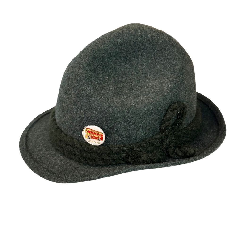 VTG Dark Grey Alpine Tyrolean Hat 205